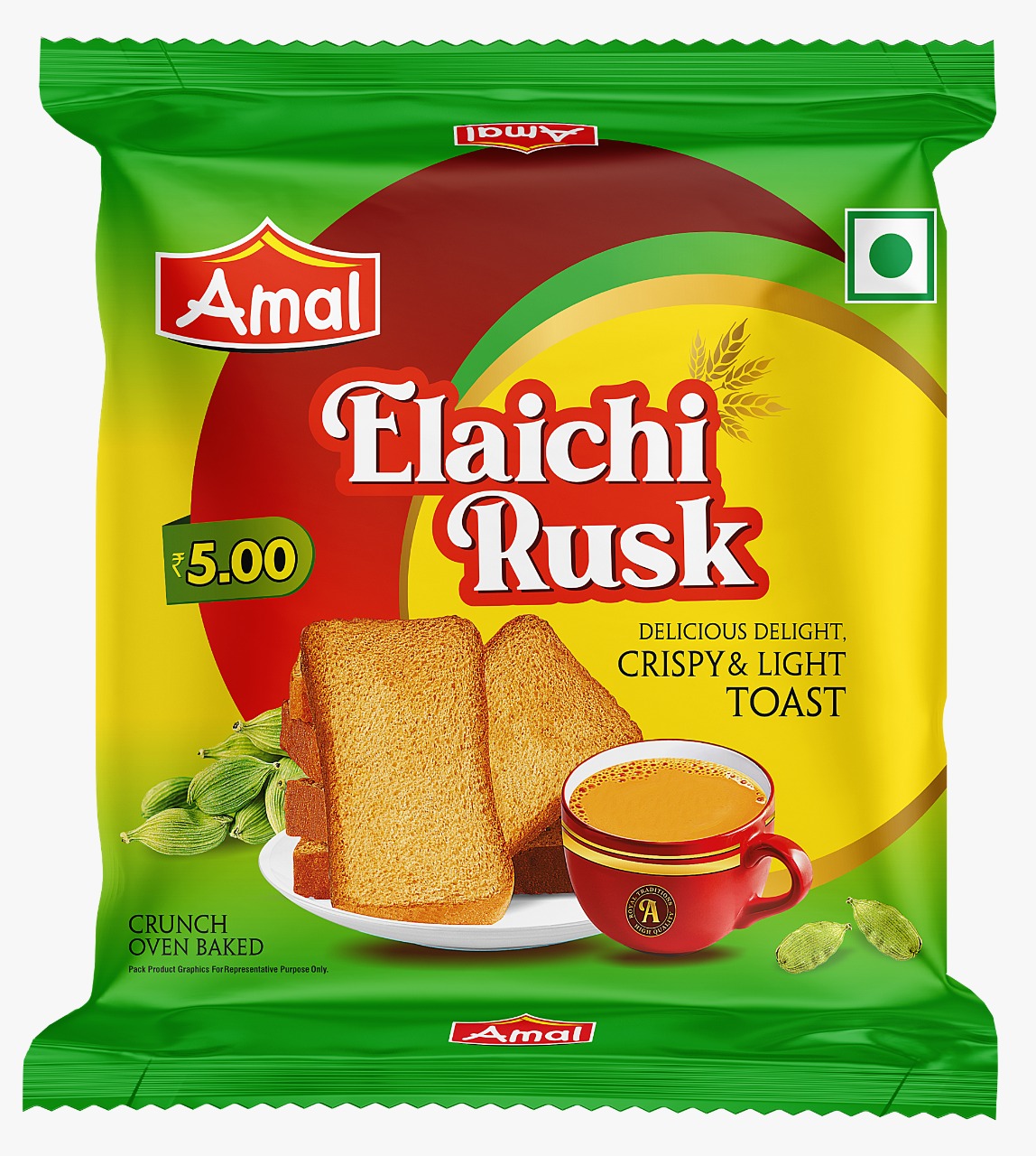 ELAICHI RUSK green