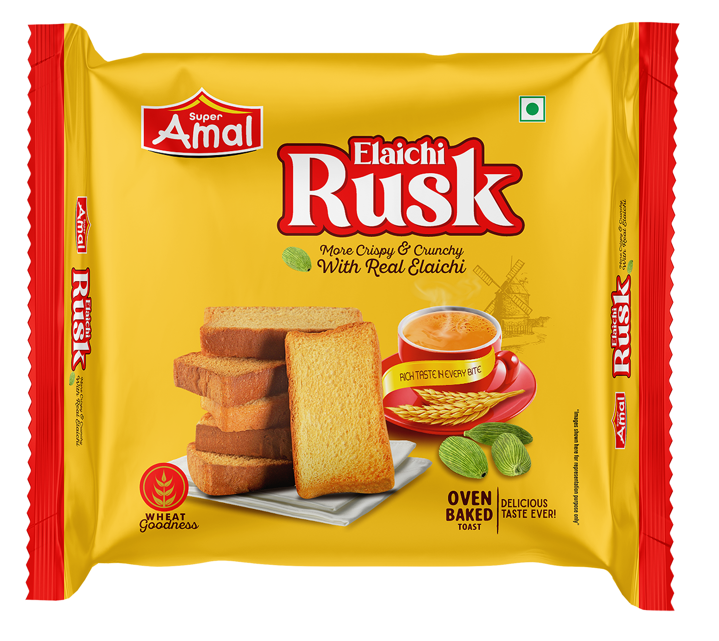 ELAICHI RUSK yellow