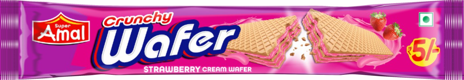 CRUNCHY WAFERS strawberry